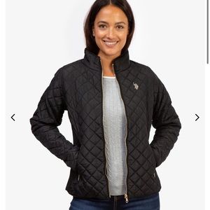 QUILTED SIDE KNIT MOTO JACKET